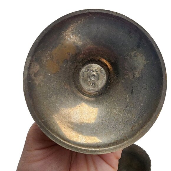 Vintage Wine Goblet Cup E.P.N.S Silver Plated Stemmed Goblet Cup *Rare Set of 4 - Picture 8 of 16